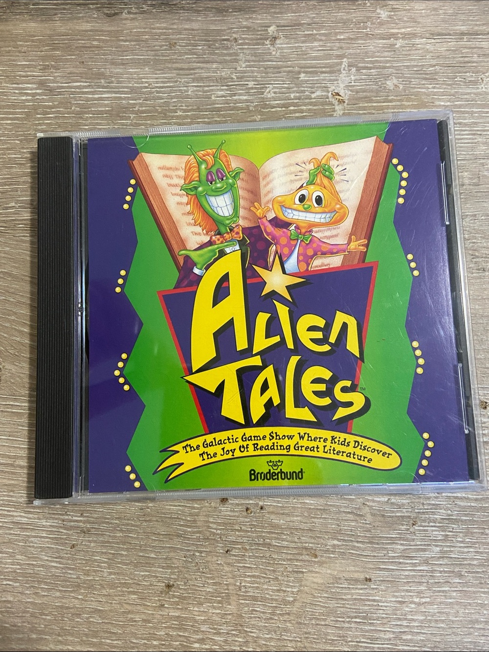 1995 Alien Tales PC CD-ROM - Green & Purple
